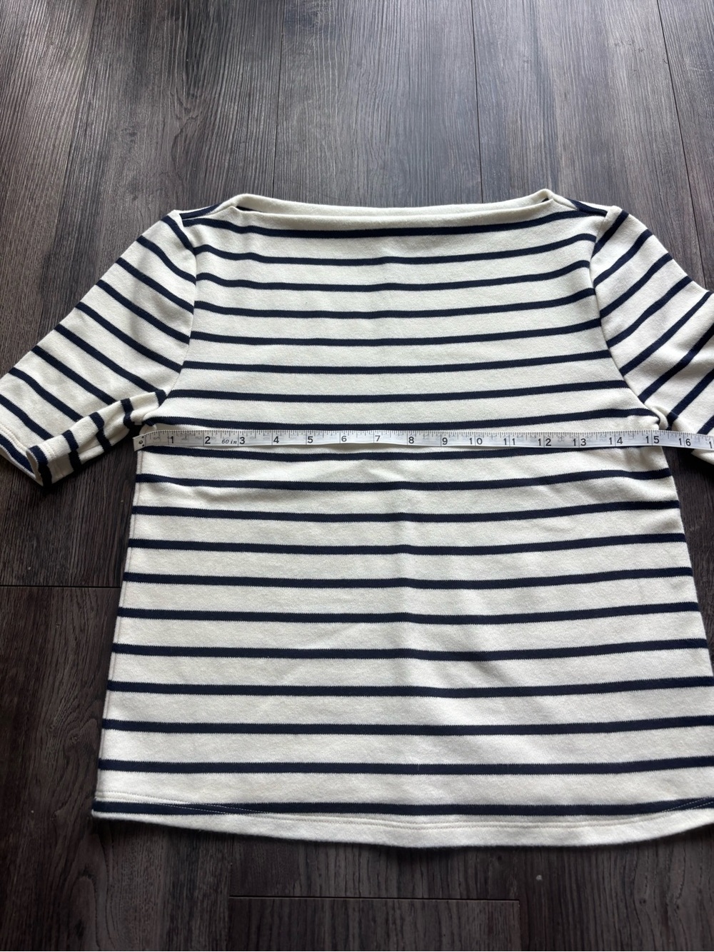 Marled Striped Tee - Picture 4 of 5